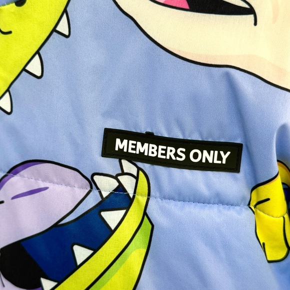 🔥 Members Only X Nickelodeon Rugrats Puffer Coat Jacket Men’s M Winter - Picture 3 of 8